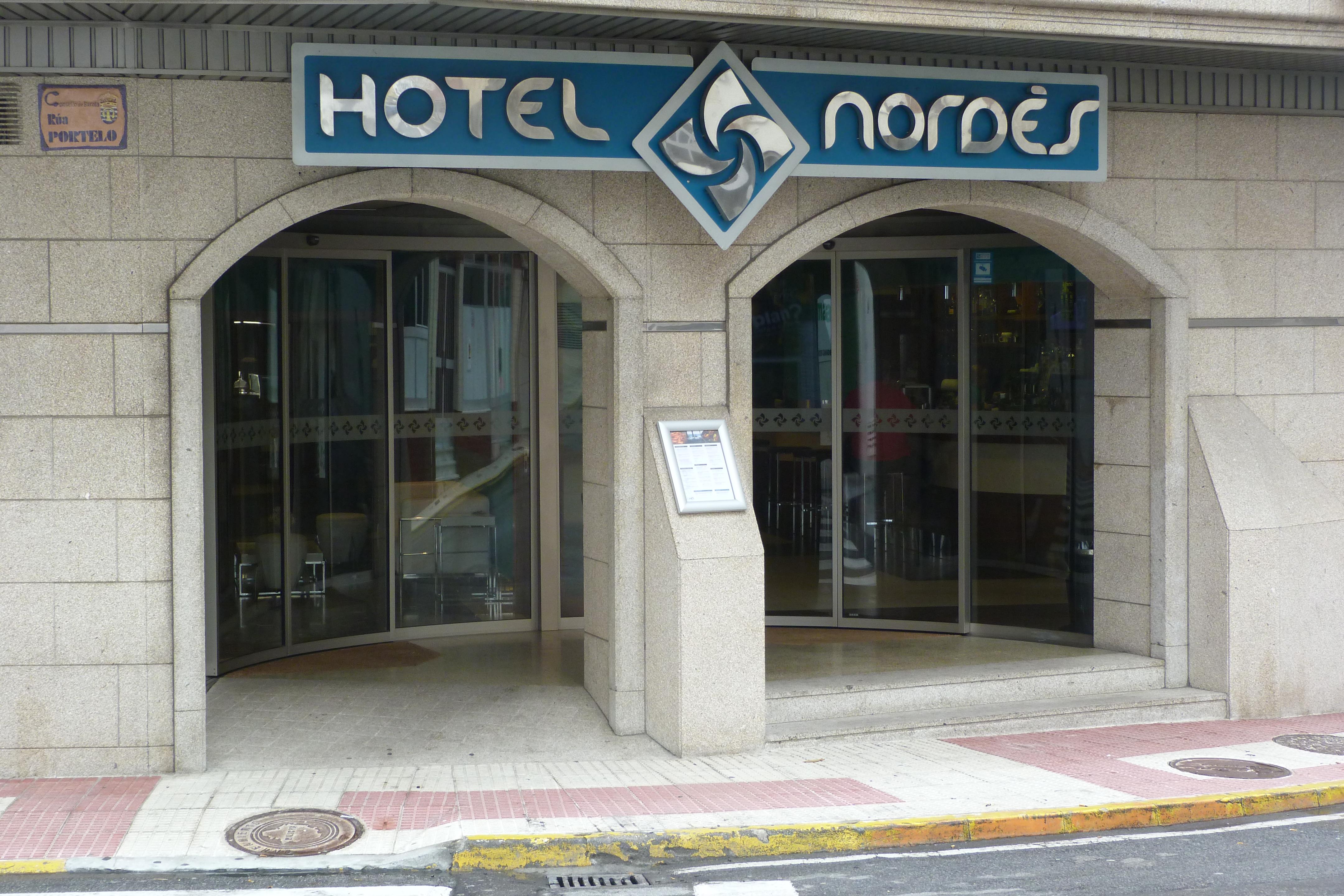 Hotel Nordes Burela Exteriör bild